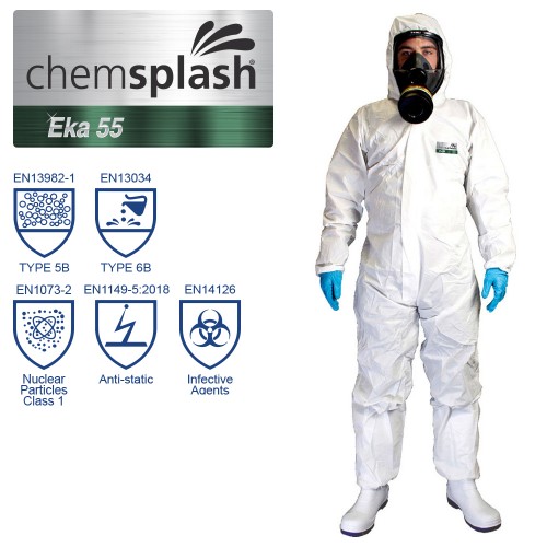 Chemsplash Eka 55 Disposable Coverall